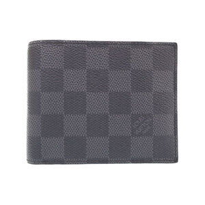 Louis Vuitton Damier Graphite Black Portefeuille Wallet Amerigo Bifold